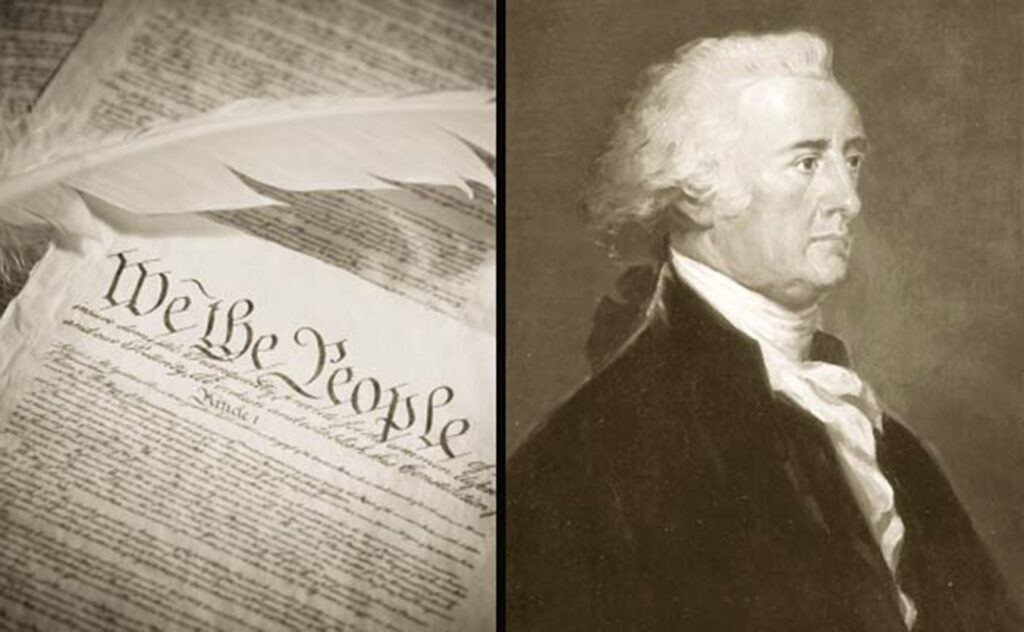historical photos of John Rutledge and the constitution